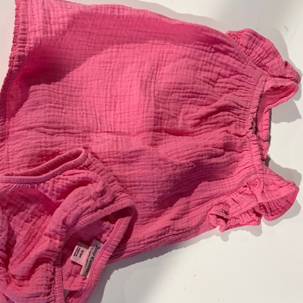 Juicy Couture Vibrant Pink Baby Outfit